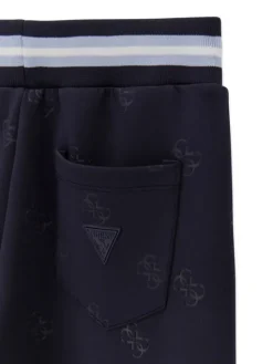 Guess Spodnie dresowe L6RB05 KAZQ2 Granatowy Regular Fit