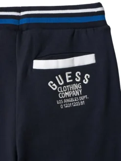 Guess Spodnie dresowe L6YB02 K4085 Granatowy Regular Fit