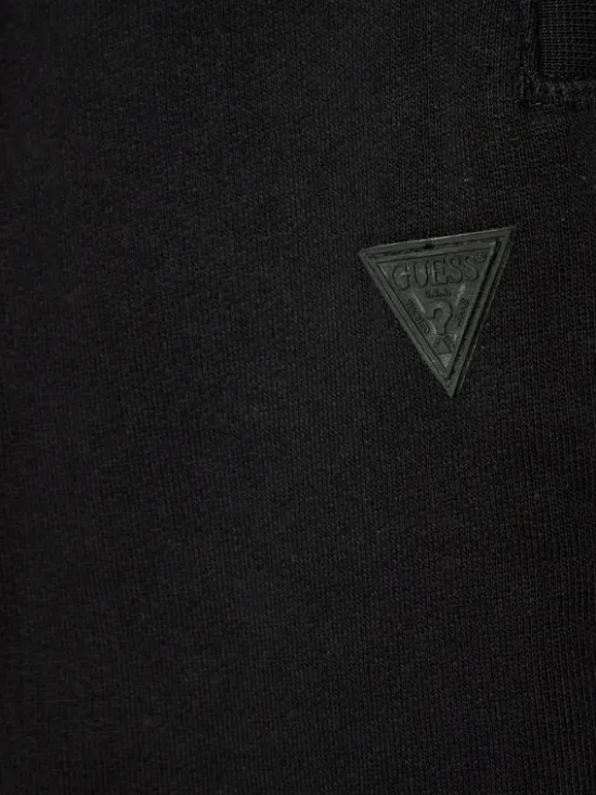 Guess Spodnie dresowe L2YQ46 KAIJ1 Czarny Regular Fit