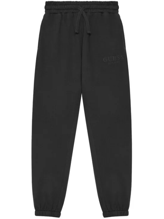 Guess Spodnie dresowe L5YQ19 KAV34 Czarny Regular Fit