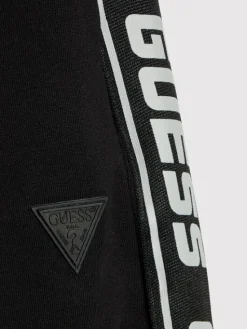 Guess Spodnie dresowe L2YQ48 K6ZS1 Czarny Regular Fit