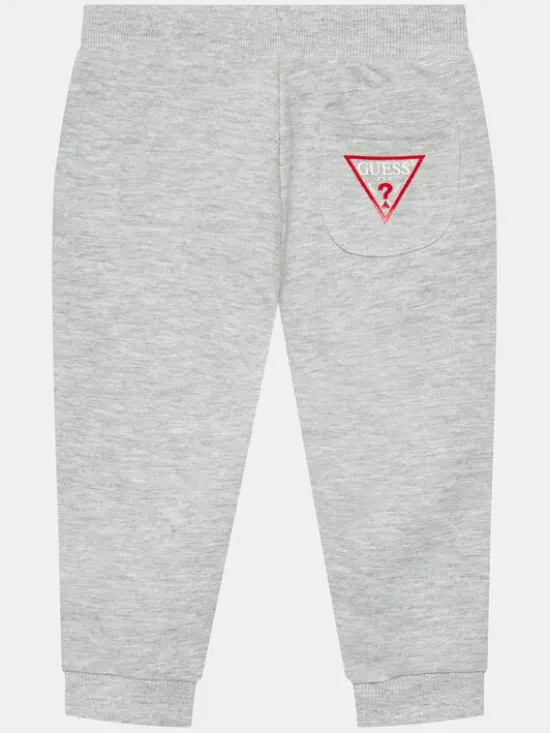 Guess Spodnie dresowe N93Q17 KAUG0 Szary Relaxed Fit