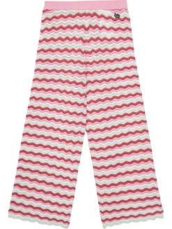 Guess Spodnie materiałowe J5GB10 Z3MR1 Różowy Modern Relaxed Fit