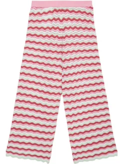 Guess Spodnie materiałowe J5GB10 Z3MR1 Różowy Modern Relaxed Fit