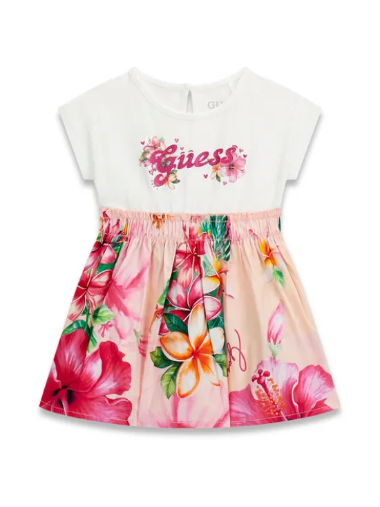 Guess Sukienka codzienna A6GK03 K6YW0 Kolorowy Regular Fit