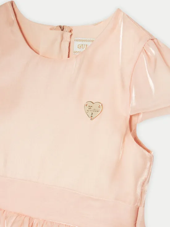 Guess Sukienka codzienna A5RK09 WGWQ0 Różowy Regular Fit