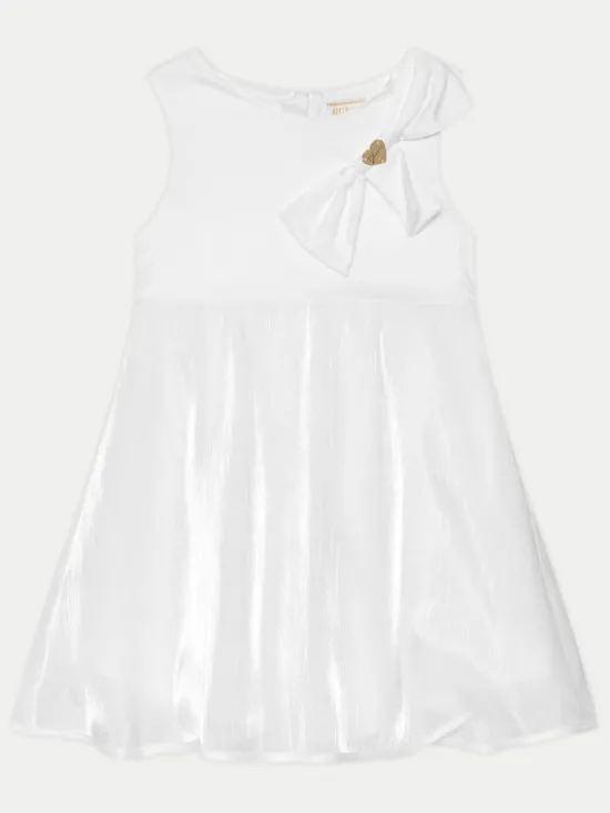 Guess Sukienka codzienna A5RK10 WFE70 Biały Regular Fit