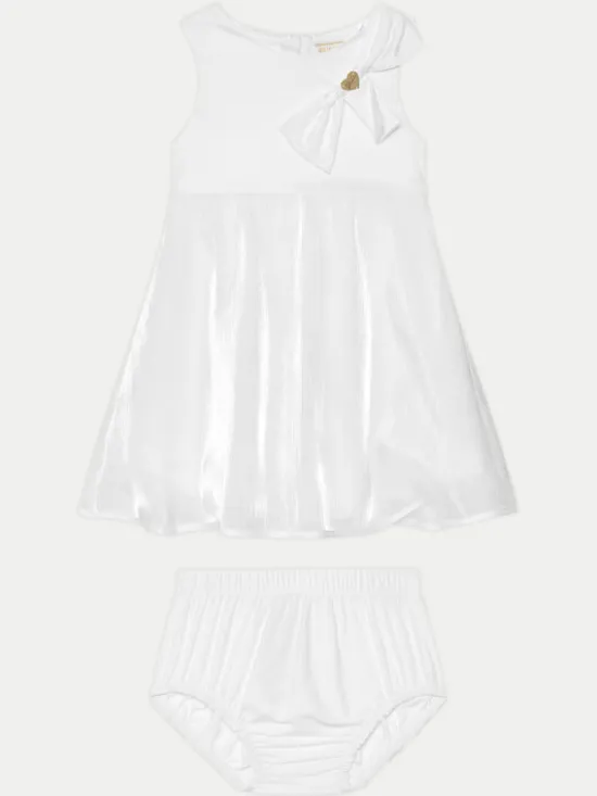Guess Sukienka codzienna A5RK10 WFE70 Biały Regular Fit