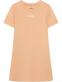 Guess Sukienka codzienna J6GK27 KF972 Pomarańczowy jasny Regular Fit