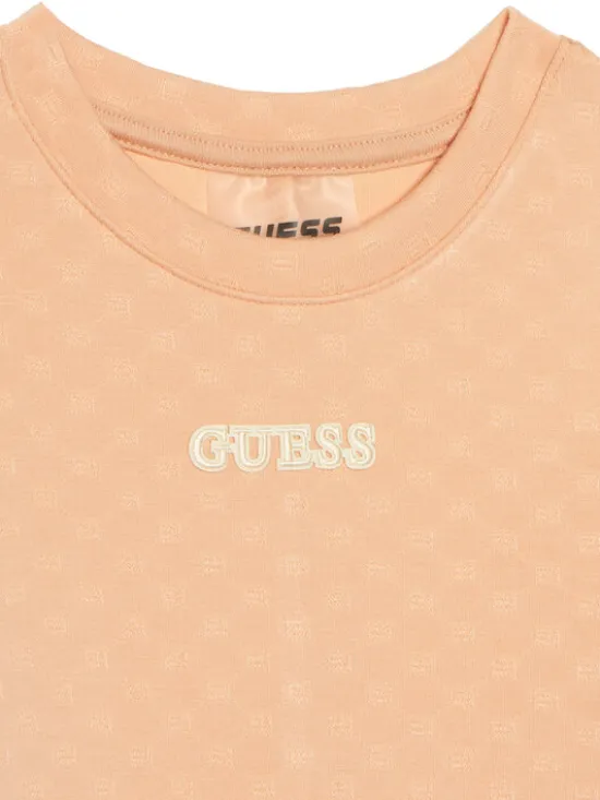 Guess Sukienka codzienna J6GK27 KF972 Pomarańczowy jasny Regular Fit