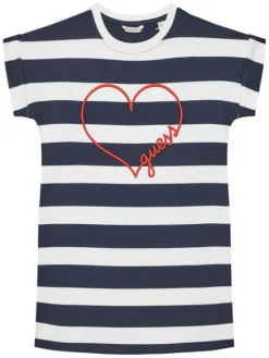 Guess Sukienka codzienna J5GK33 KBOR4 Granatowy Regular Fit