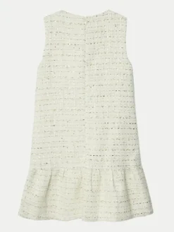 Guess Sukienka codzienna J5RK05 WGXO0 Écru Regular Fit