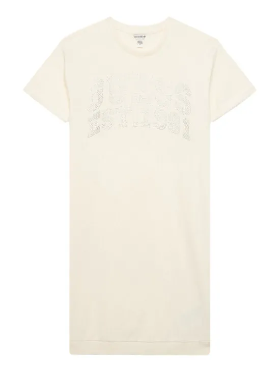 Guess Sukienka codzienna J6RK00 KA6R4 Écru Regular Fit