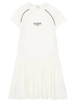 Guess Sukienka codzienna J6RK02 KCY62 Biały Regular Fit