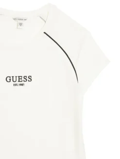 Guess Sukienka codzienna J6RK02 KCY62 Biały Regular Fit
