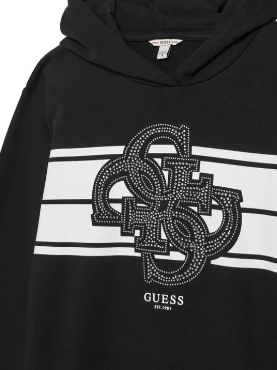 Guess Sukienka codzienna J5YK04 KA6R4 Czarny Regular Fit