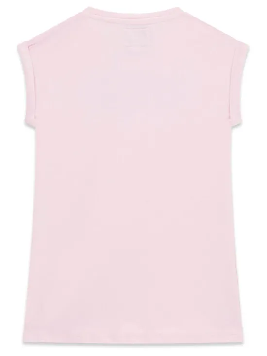 Guess Sukienka codzienna K6GK10 KAE24 Różowy jasny Regular Fit