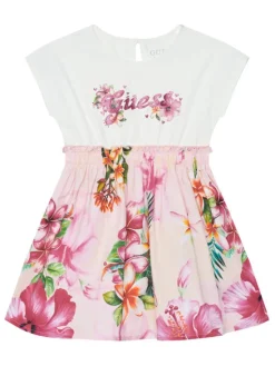 Guess Sukienka codzienna K6GK05 K6YW0 Różowy Regular Fit