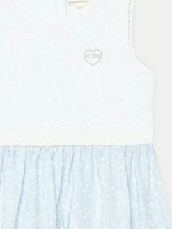 Guess Sukienka codzienna K5GK29 WH7F0 Biały Regular Fit