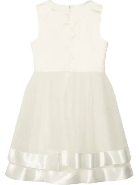 Guess Sukienka elegancka J6RK34 WM330 Biały Regular Fit