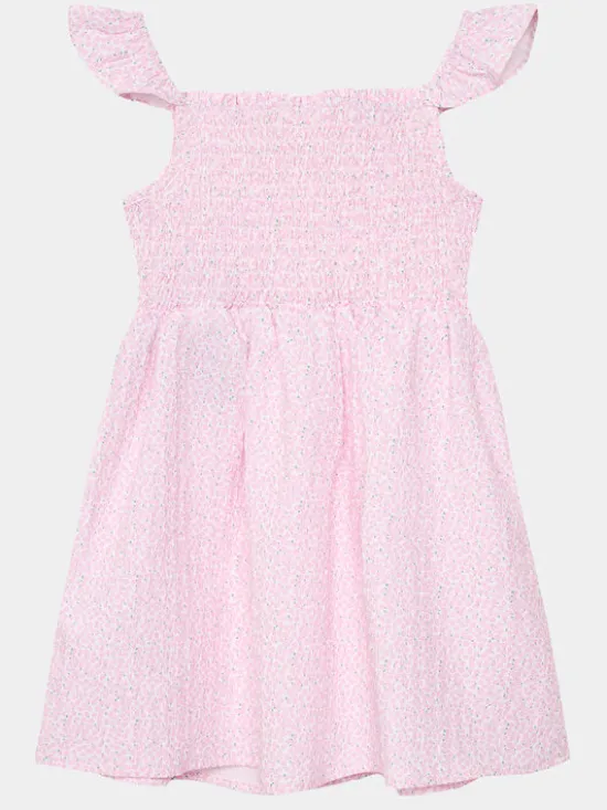 Guess Sukienka letnia K4GK15 WG5T0 Różowy Regular Fit