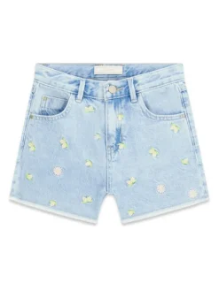 Guess Szorty jeansowe J6GD35 D45E0 Błękitny Regular Fit