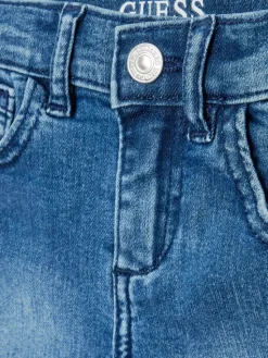 Guess Szorty jeansowe K0BD05 D4H20 Niebieski Regular Fit
