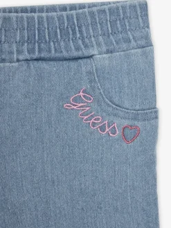 Guess Szorty jeansowe K5GD04 D5160 Niebieski
