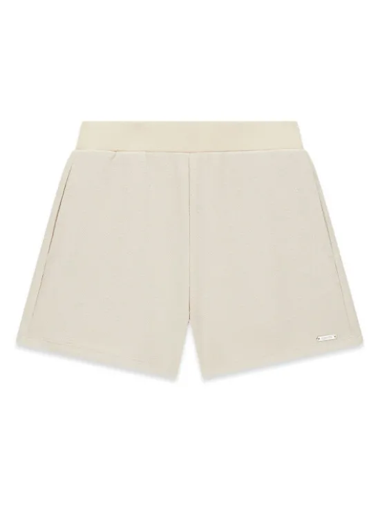 Guess Szorty materiałowe J6GD18 KF520 Beżowy jasny Regular Fit