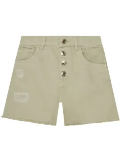 Guess Szorty materiałowe J5GD29 WH6L0 Beżowy Regular Fit