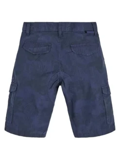 Guess Szorty materiałowe L3GD12 WFCB0 Niebieski Regular Fit