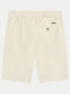 Guess Szorty materiałowe L5GD09 WG5G0 Beżowy Regular Fit