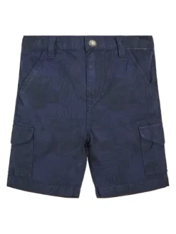 Guess Szorty materiałowe N3GD12 WFCB0 Niebieski Regular Fit