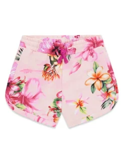 Guess Szorty sportowe J6GD05 KA6R4 Różowy Regular Fit