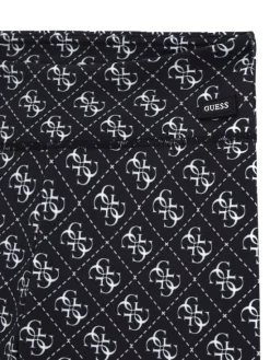Guess Szorty sportowe J6RD02 MC01P Czarny Slim Fit