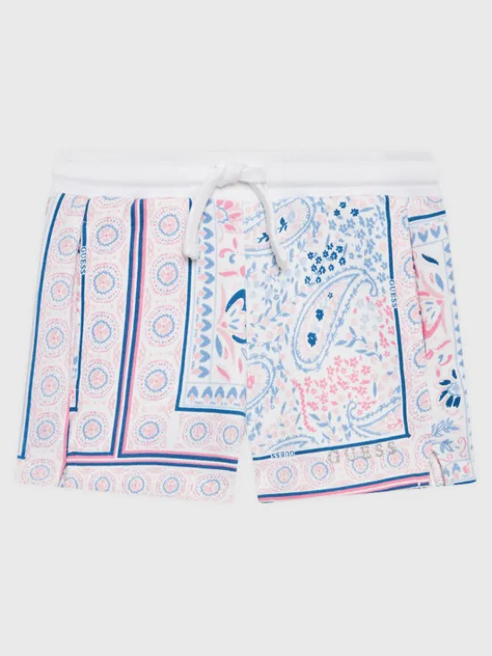 Guess Szorty sportowe K3GD12 KA6R3 Kolorowy Regular Fit