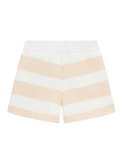 Guess Szorty sportowe K6GD04 KBOR4 Beżowy jasny Regular Fit