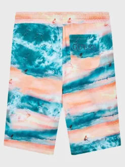 Guess Szorty sportowe L3GD04 KA6R3 Kolorowy Regular Fit