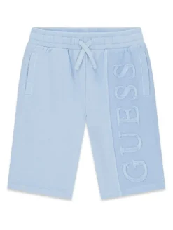 Guess Szorty sportowe L6GD01 KA6R4 Błękitny Regular Fit
