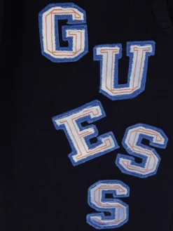 Guess Szorty sportowe L6GD02 KA6R4 Granatowy Regular Fit
