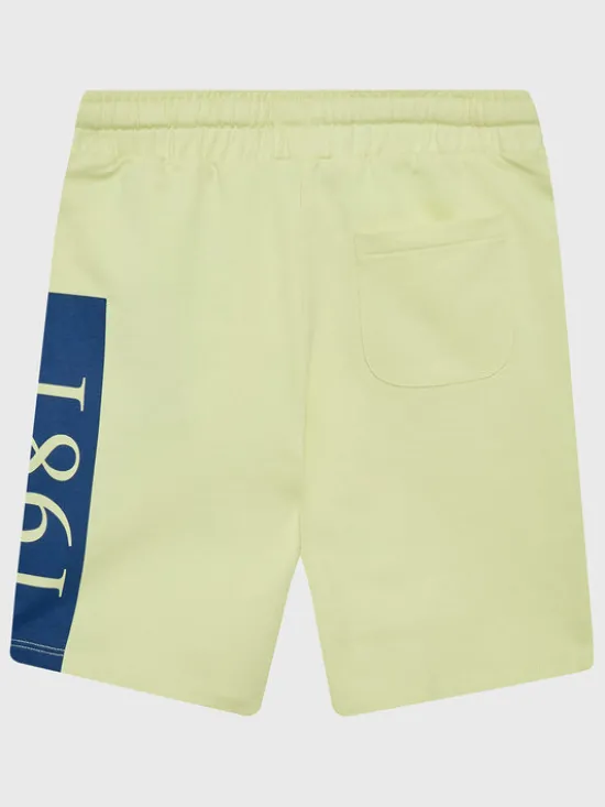 Guess Szorty sportowe L3GD03 KA6R0 Żółty Relaxed Fit