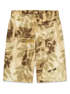 Guess Szorty sportowe L6GD00 KA6R4 Khaki Regular Fit