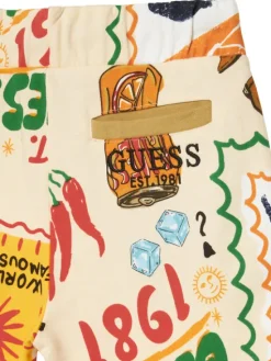 Guess Szorty sportowe L6GD09 KA6R4 Kolorowy Regular Fit