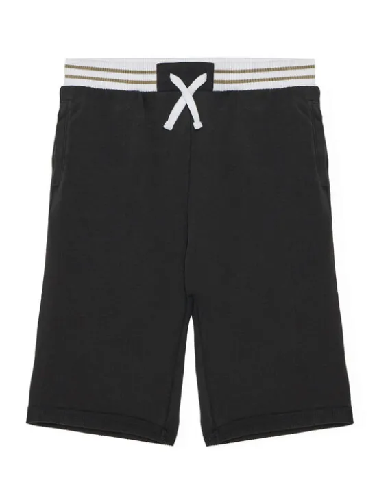 Guess Szorty sportowe L5GD12 KA6R4 Czarny Oversize