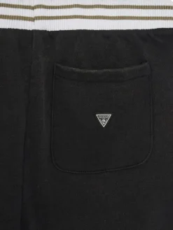 Guess Szorty sportowe L5GD12 KA6R4 Czarny Oversize