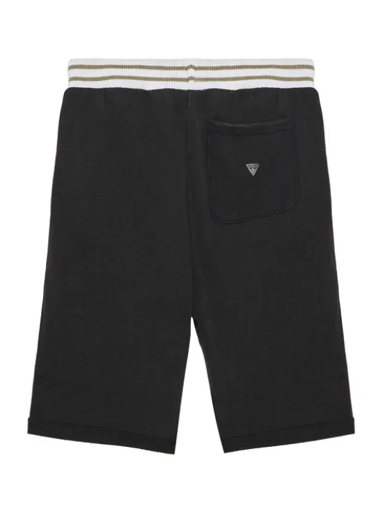 Guess Szorty sportowe L5GD12 KA6R4 Czarny Oversize