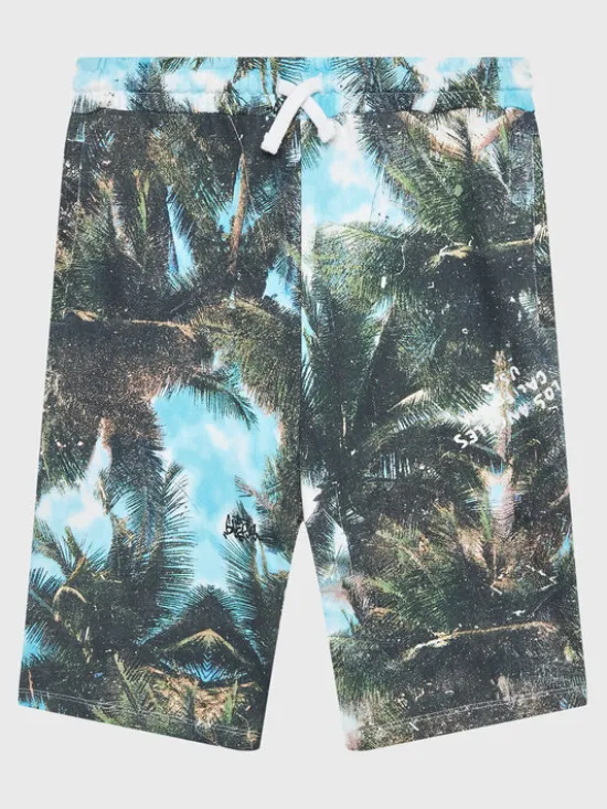 Guess Szorty sportowe L3GD04 KA6R3 Kolorowy Regular Fit