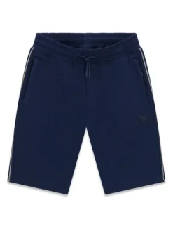 Guess Szorty sportowe L6GD17 K6ZS1 Granatowy Regular Fit