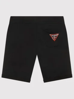 Guess Szorty sportowe L93Q25 KAUG0 Czarny Regular Fit