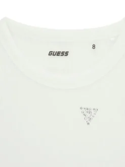 Guess Top J6GI36 K8RT2 Biały Slim Fit